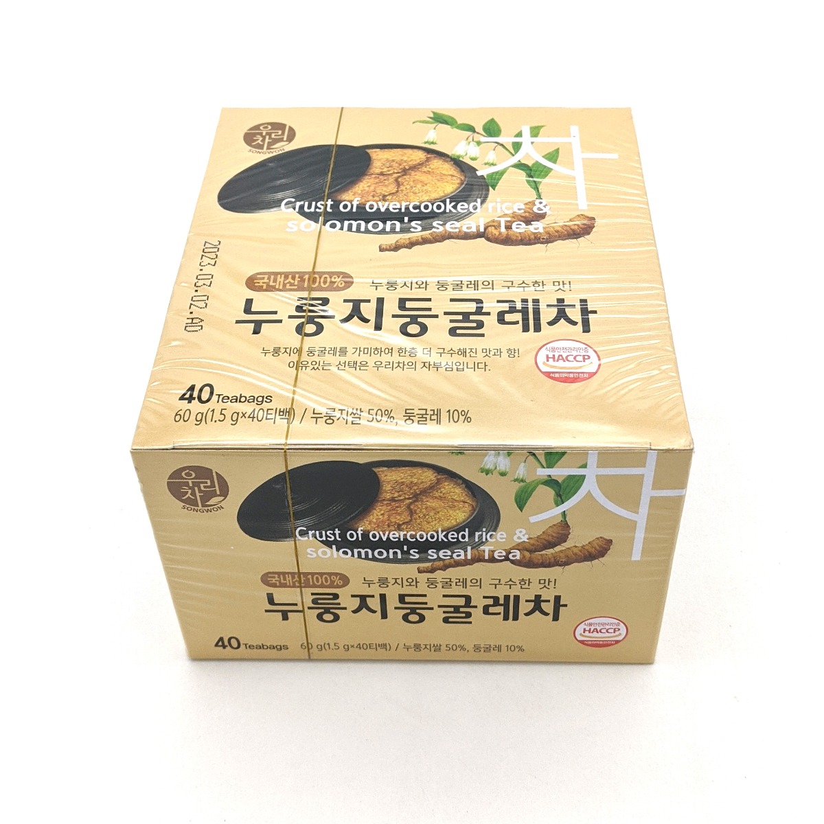 NOKCHAWON NURUNGJI SOLOMON'S SEAL TEA 1.5 g*40 counts