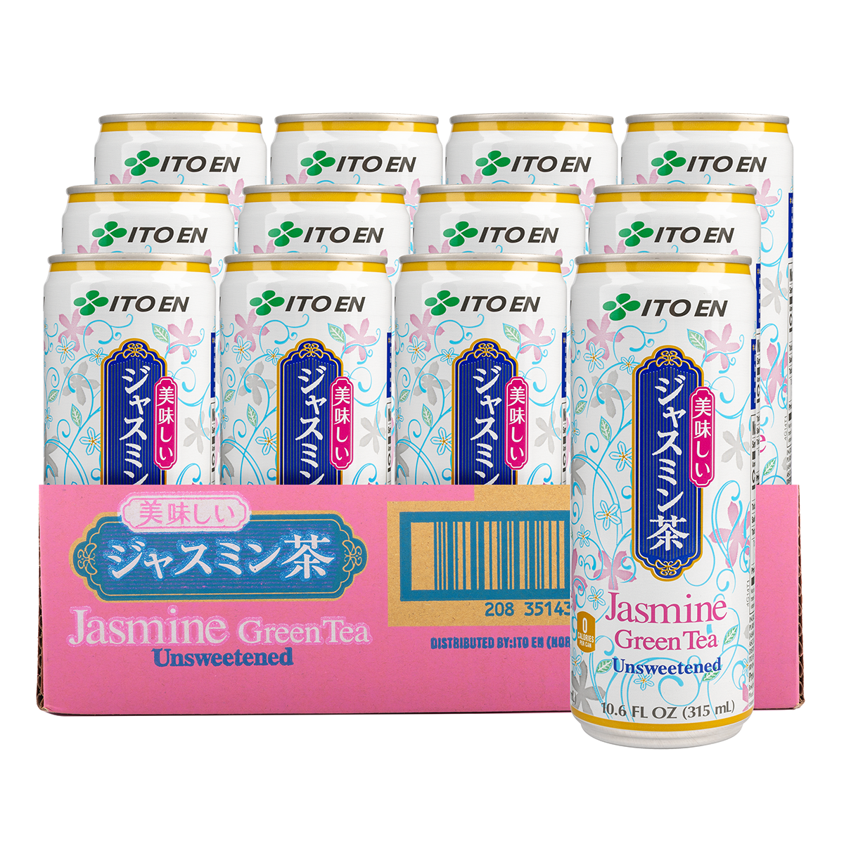 Itoen Oi Ocha Jasmine Tea Case Sell (12cans) 10.6 fl.oz