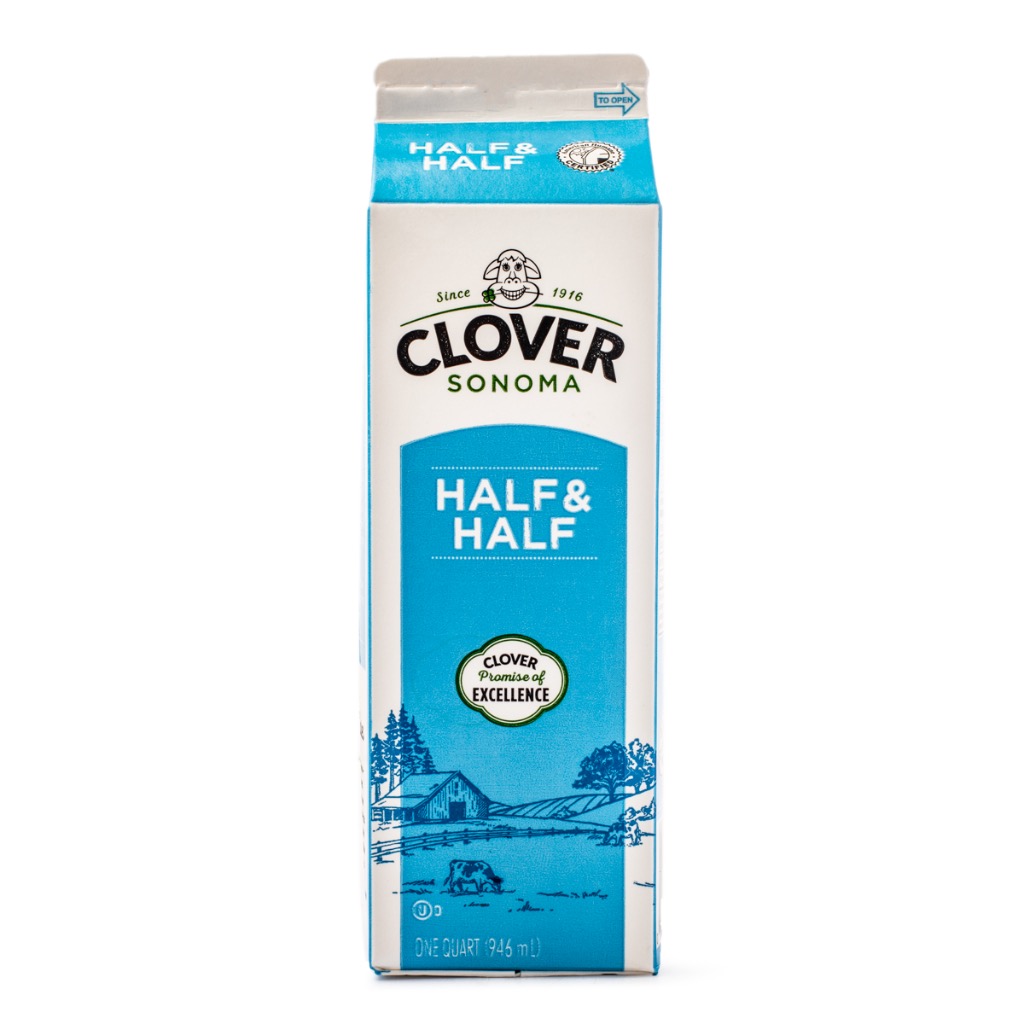 Clover Sonoma Half & Half 32 oz