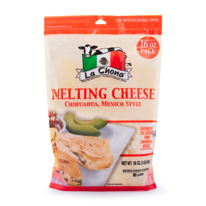 La Chona Mexico Style Shredded Melting Cheese 16 oz
