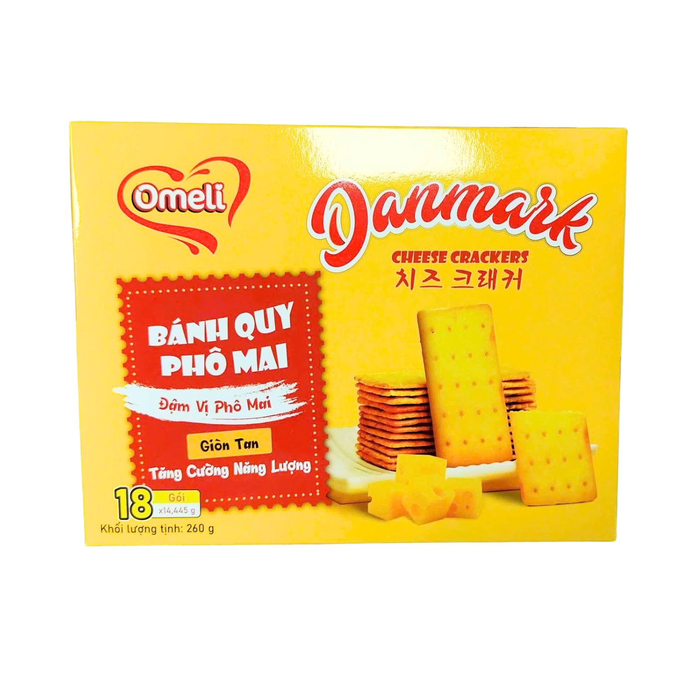 Omeli Cheese Crackers 9.17 oz