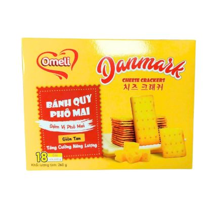 Omeli Cheese Crackers 9.17 oz