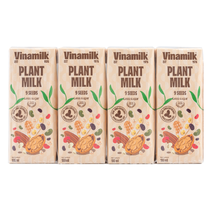 Vinamilk Plant Milk 6 fl.oz*4 counts