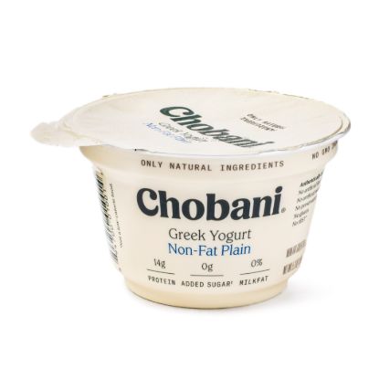Chobani Original Non-Fat Plain Greek Yogurt 5.3 oz