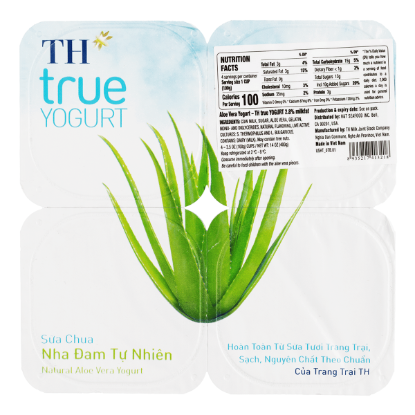 TH True Yogurt Natural Aloe Vera , Air Shipped 400 g