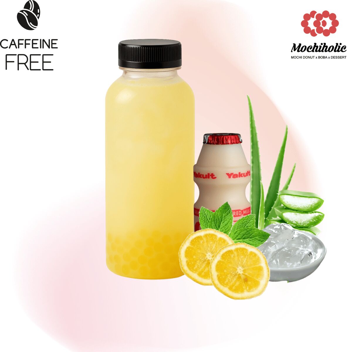 Lemon Yakult Aloe Drink 16oz 1 each