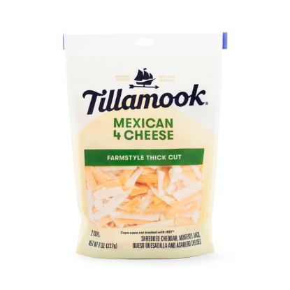 Tillamook Mexican 4 Cheese 8 oz