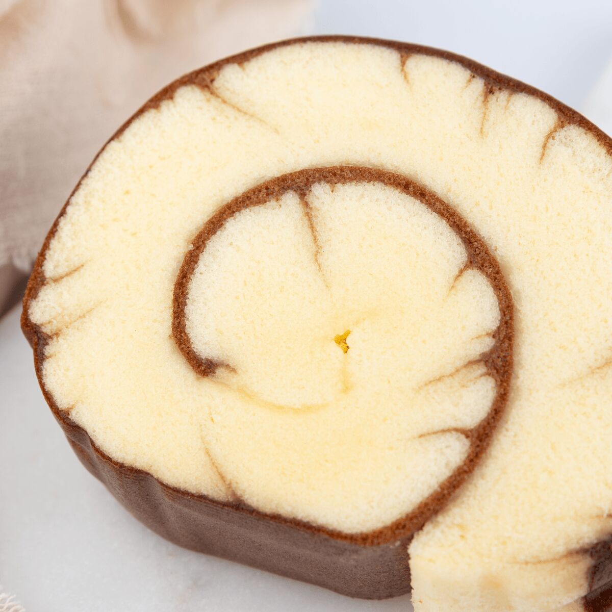 Chocolate Sliced Swiss Roll 1pc 1 each