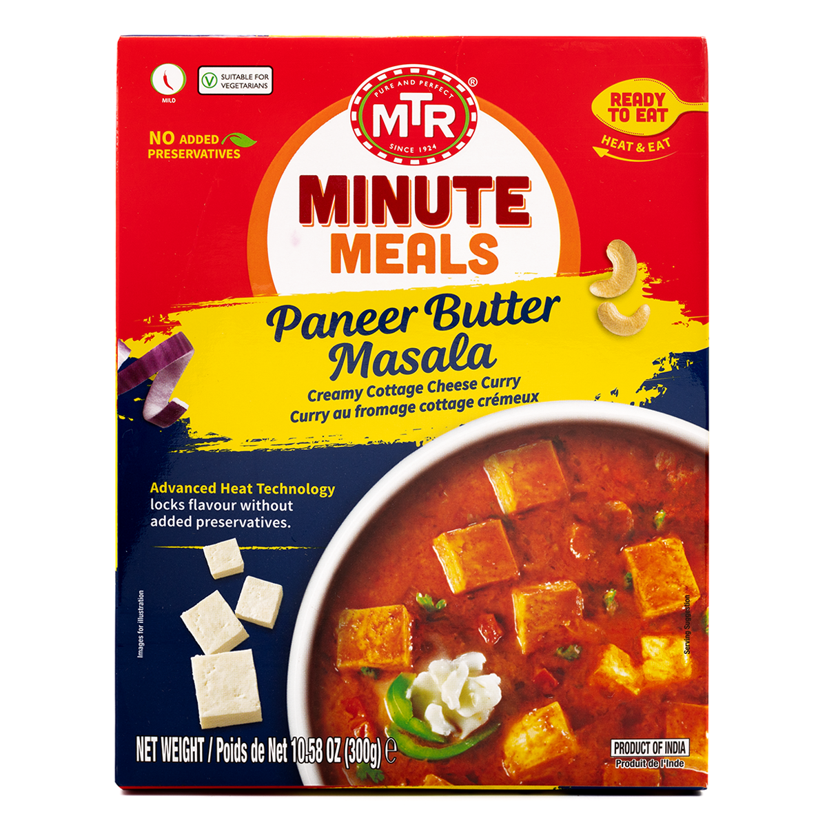 MTR Paneer Butter Masala Ready to Eat 10.5 oz