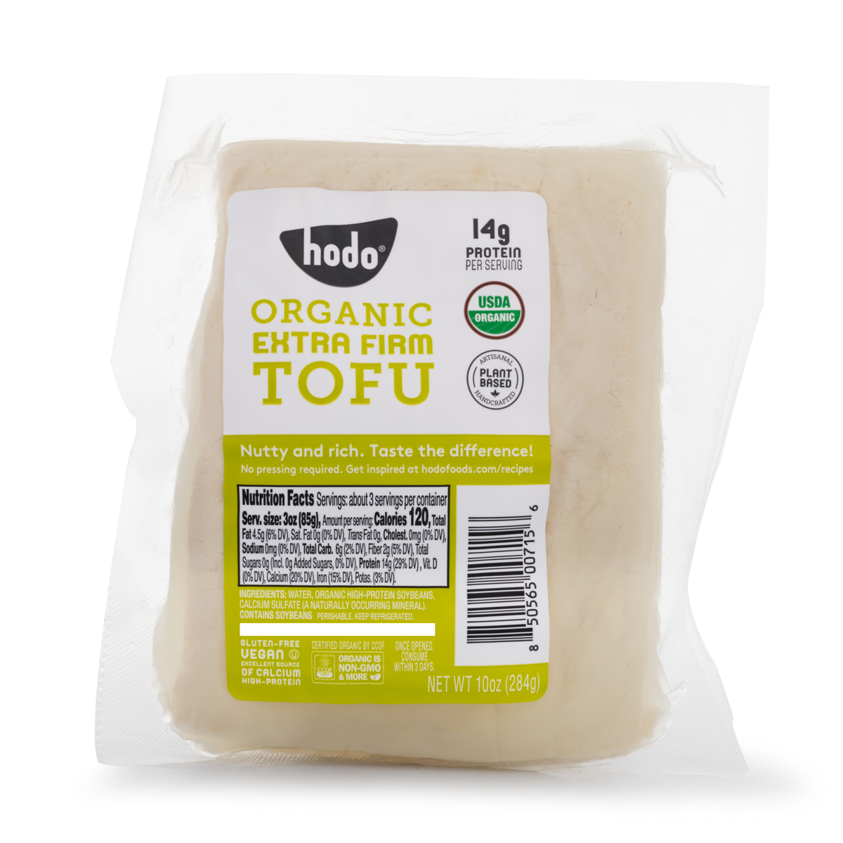 Hodo Organic Extra Firm Tofu 10 oz