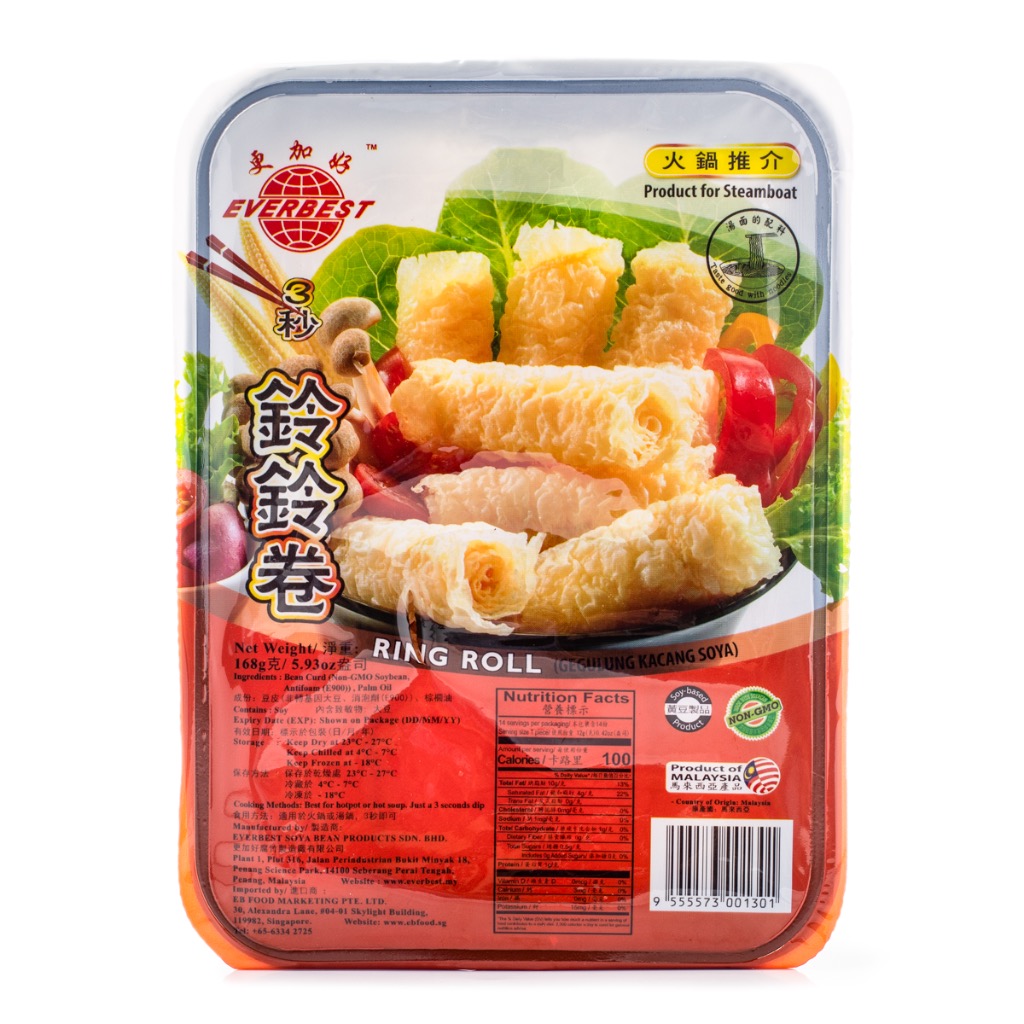 Everbest Beancurd Ring Roll 14ct 168 g