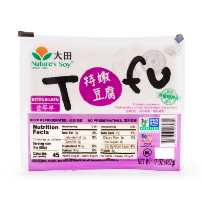 Nature Soy Extra Silken Tofu 17 oz