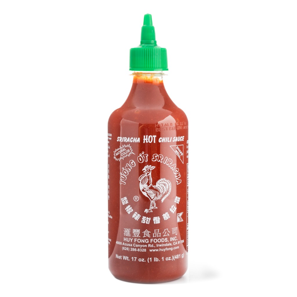 Huy Fong Foods Sriracha Hot Chili Sauce 481g 17 oz