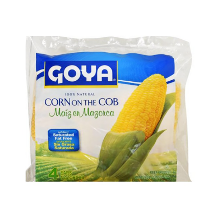 Goya 100% Natural Corn on the Cob, Frozen 31.2 oz