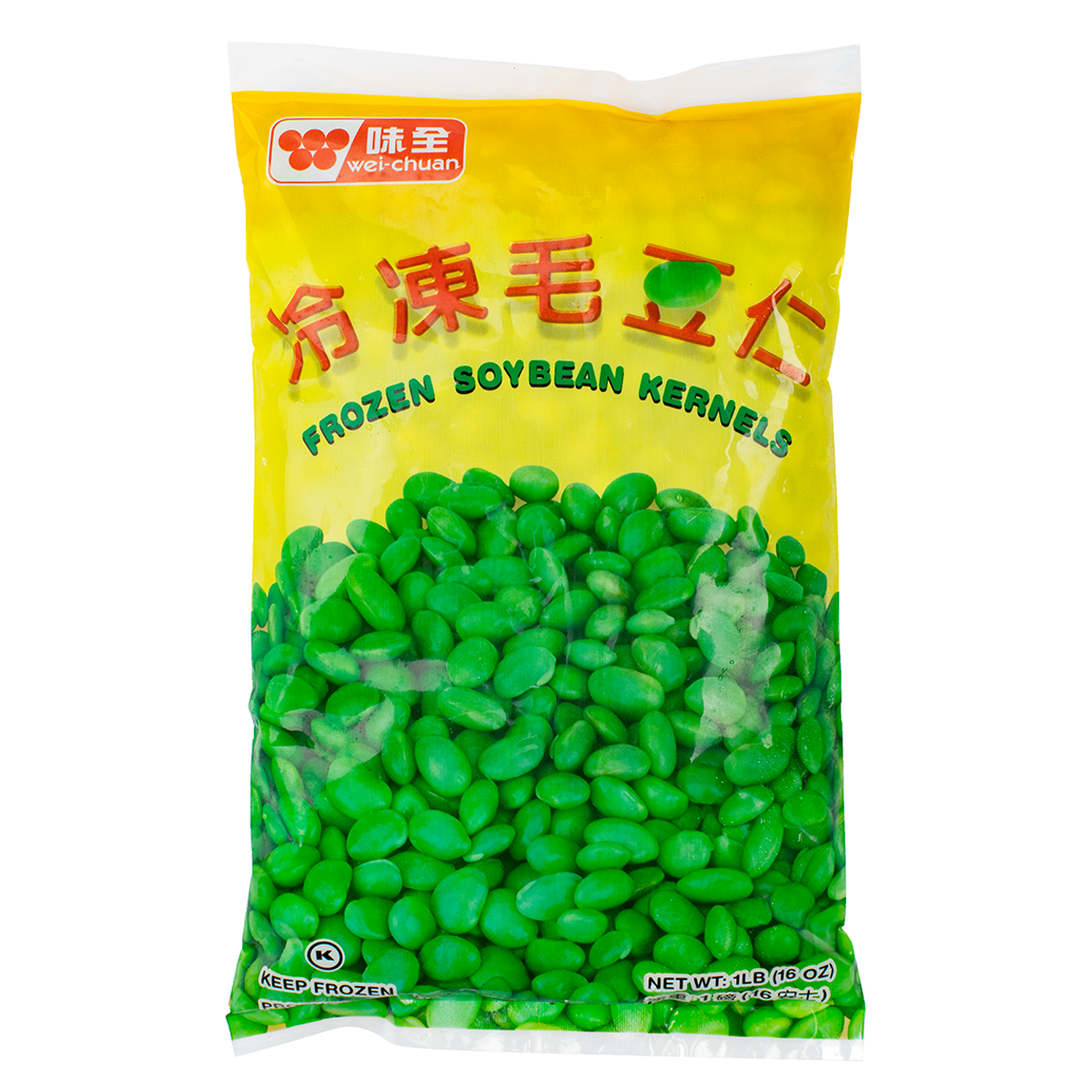 Wei-Chuan Soybean Kernels, Frozen 1 lb