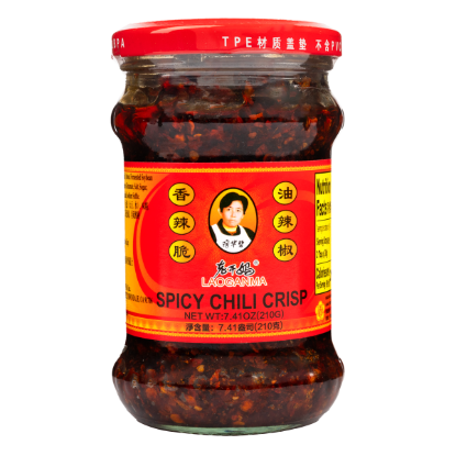 Laoganma Spicy Crispy Chili Oil 210 g