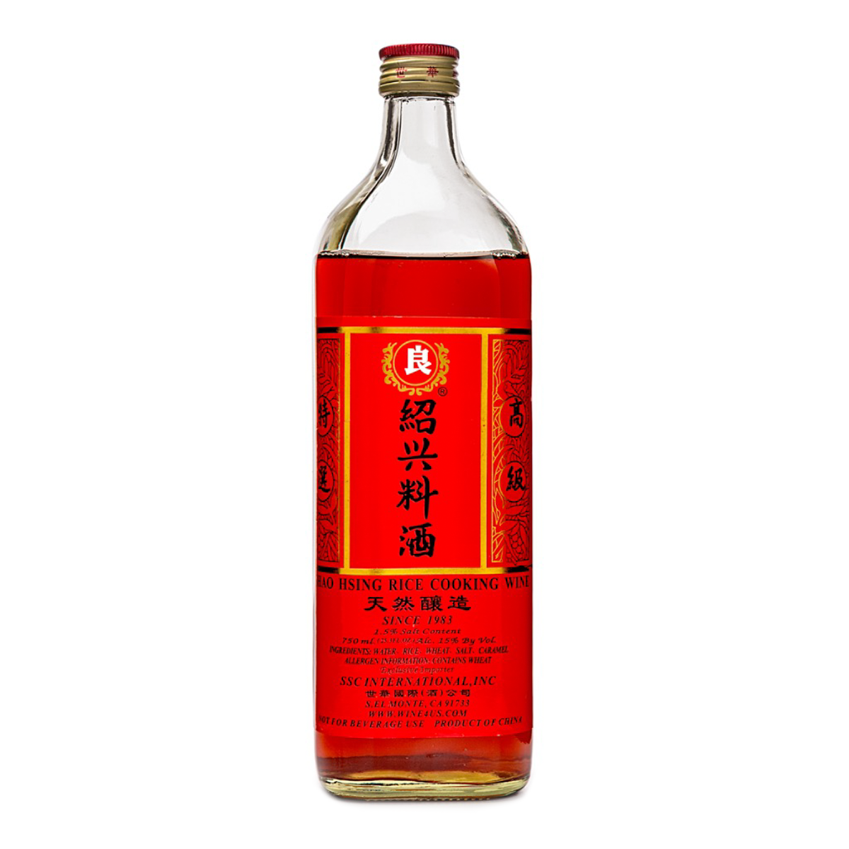 Liang Shao Hsing Rice Cooking Wine 750 ml