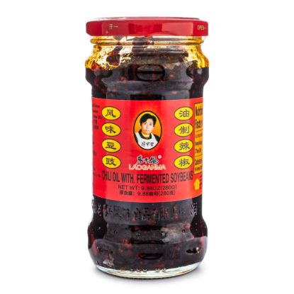 Laoganma Chili Oil with Fermented Soybeans 280 g