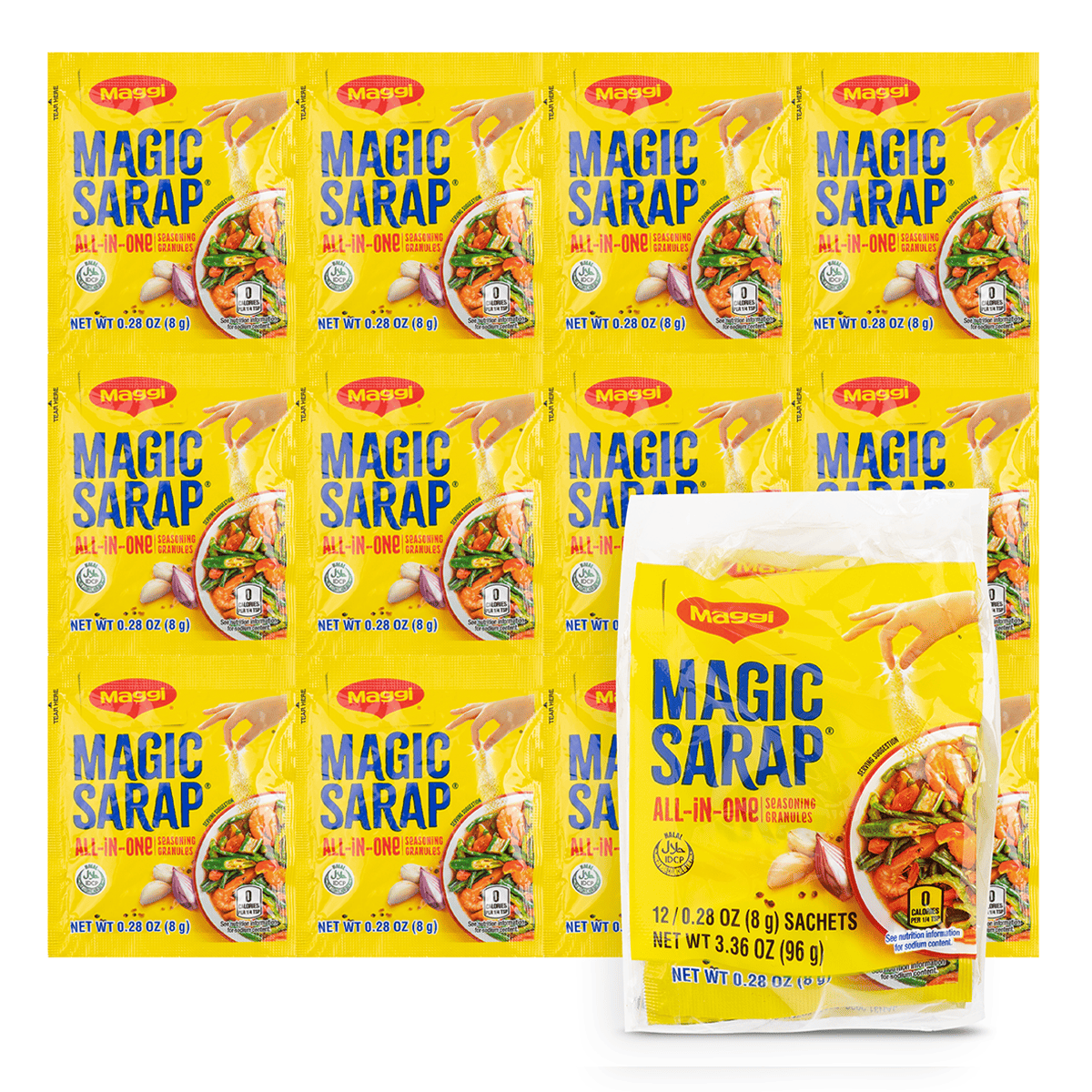 Maggi Magic Sarap All-In-One Seasoning 12pk 3.36 oz
