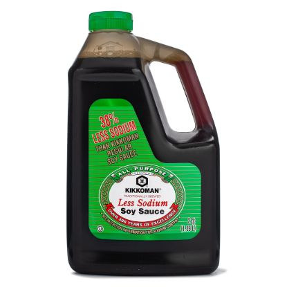 Kikkoman Soy Sauce Less Sodium 64 fl.oz