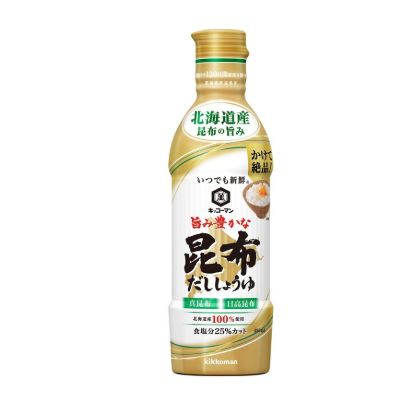 Kikkoman Foods  Delicious Kelp Soy Sauce 450 ml