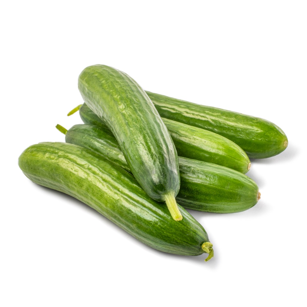 Persian Cucumbers 1.95-2.05 lb