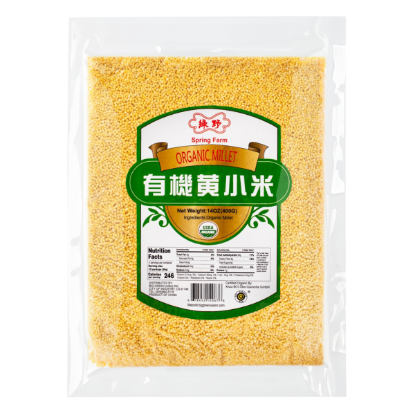 Big Green Spring Farm Organic Millet 14 oz