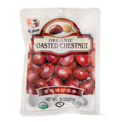 Big Green Organic Roasted Chestnuts, Frozen 227 g