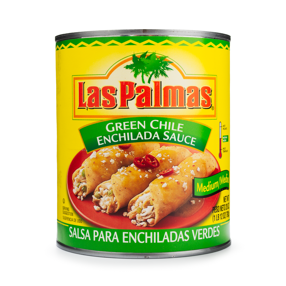Las Palmas Medium Green Chile Enchilada Sauce 28 oz