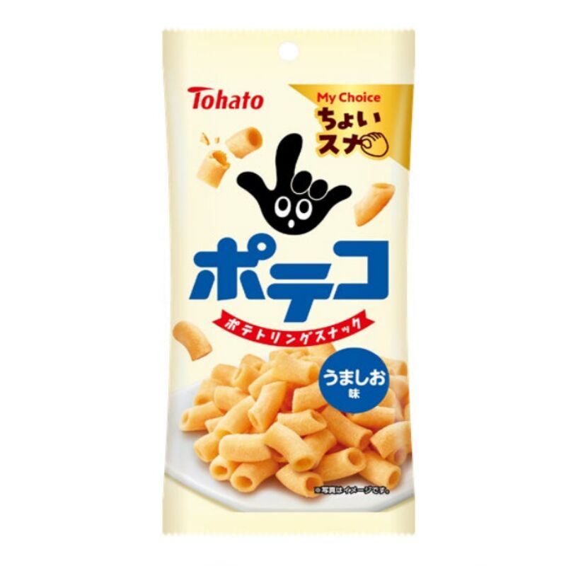 Tohato Choi-Snack Poteko - Savory Salt Flavor 40g 1 each