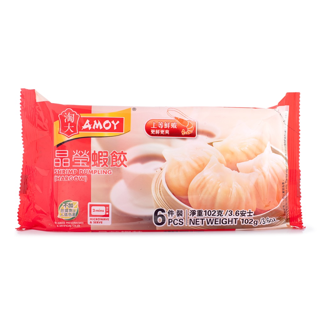 Amoy Shrimp Dumplings Hargow, Frozen 102 g