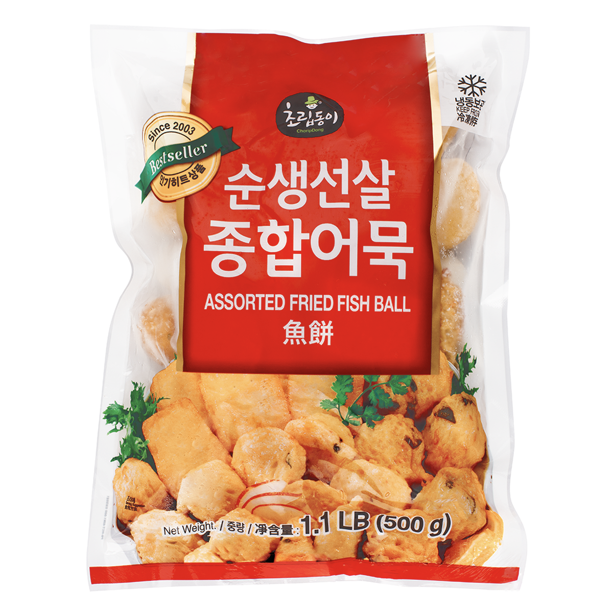 Choripdong Assorted Fried Fish Balls Frozen 1.1 lb