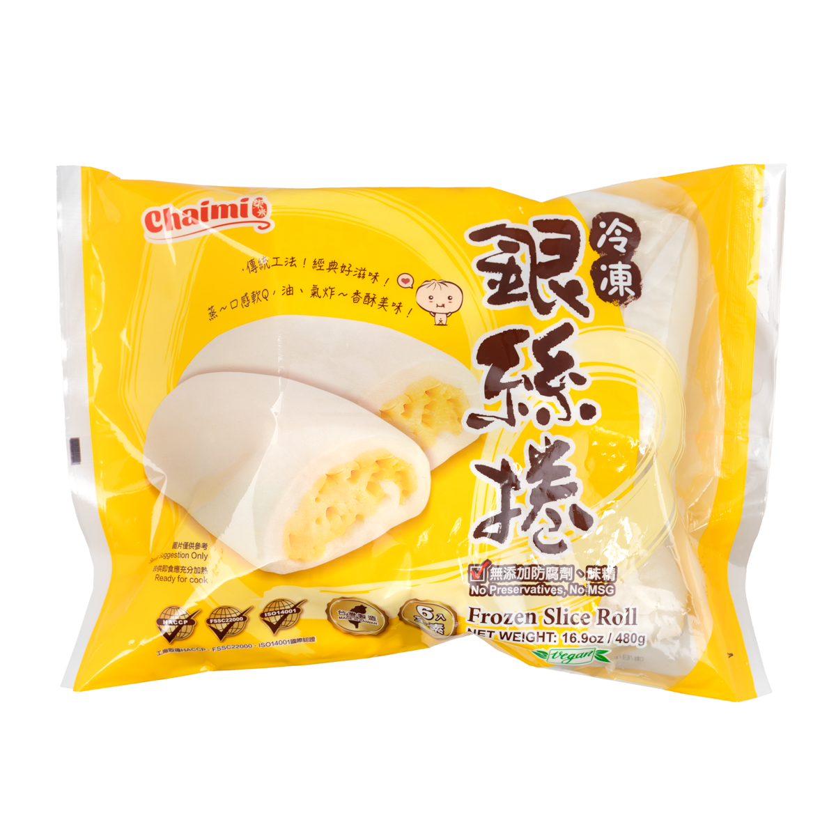 Chaimi Slice Roll Frozen 480 g