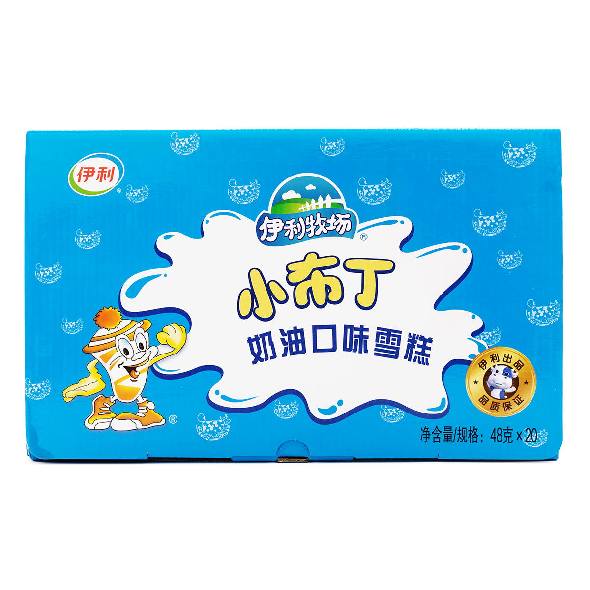 YILI Little Pudding Creamy Milk Dessert Bar 20pc 34 oz