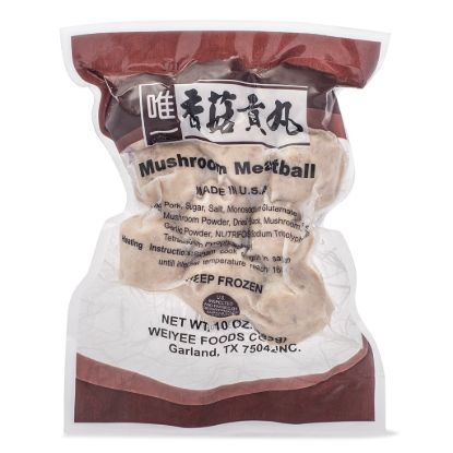 Weiyee Mushroom Meatballs, Frozen 10 oz