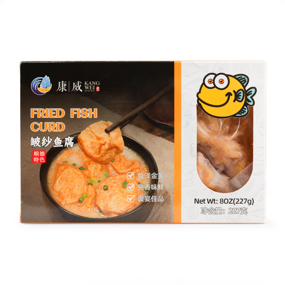 Kang Wei Fried Fish Curd 227 g