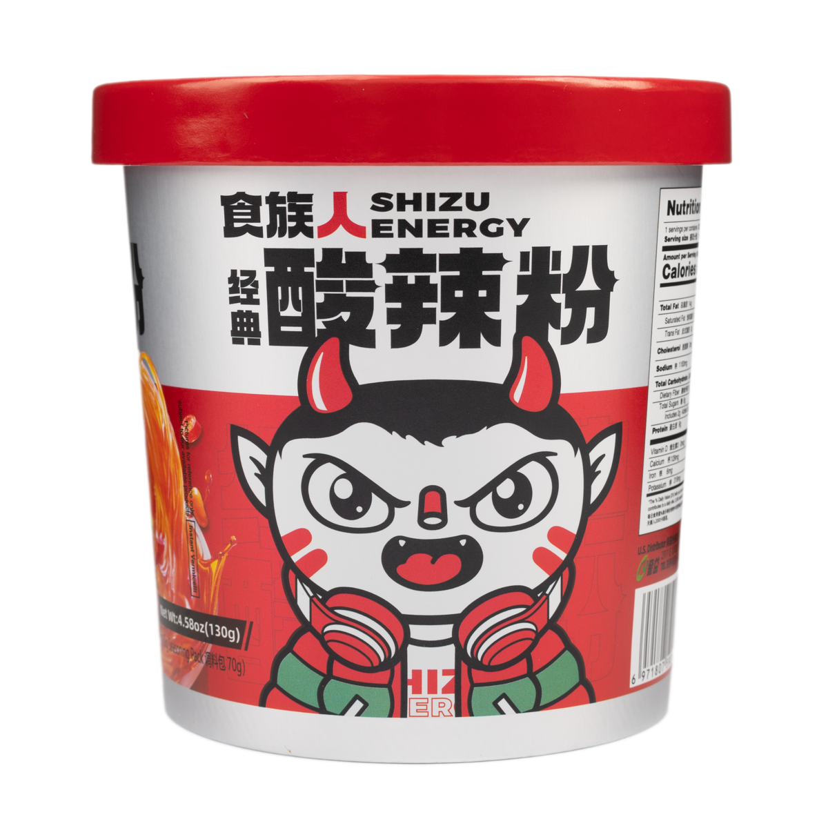 Shizuren Instant Vermicelli, Hot and Sour Flavor 130 g