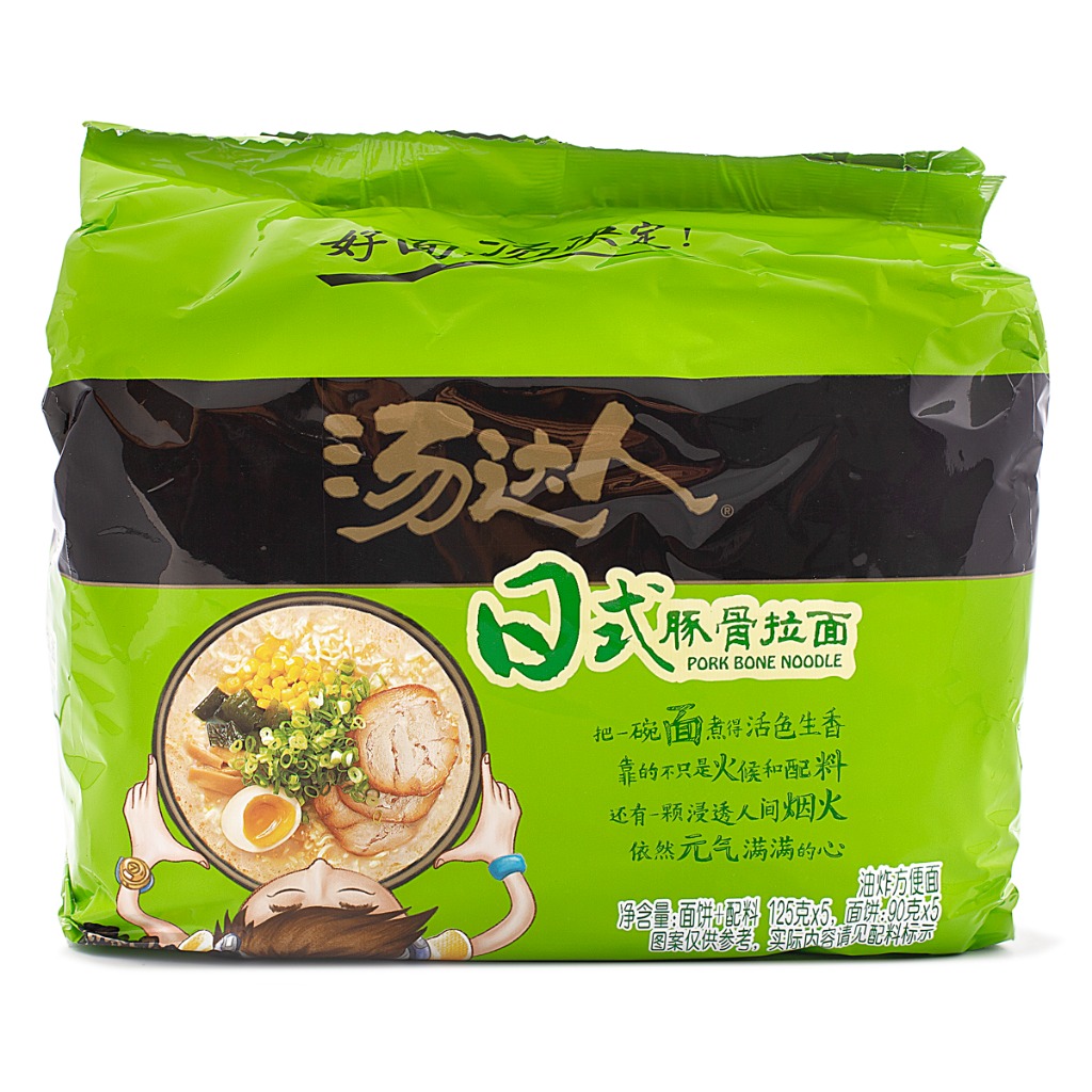 Unif Soup Daren Pork Bone Noodles 5pk 625 g