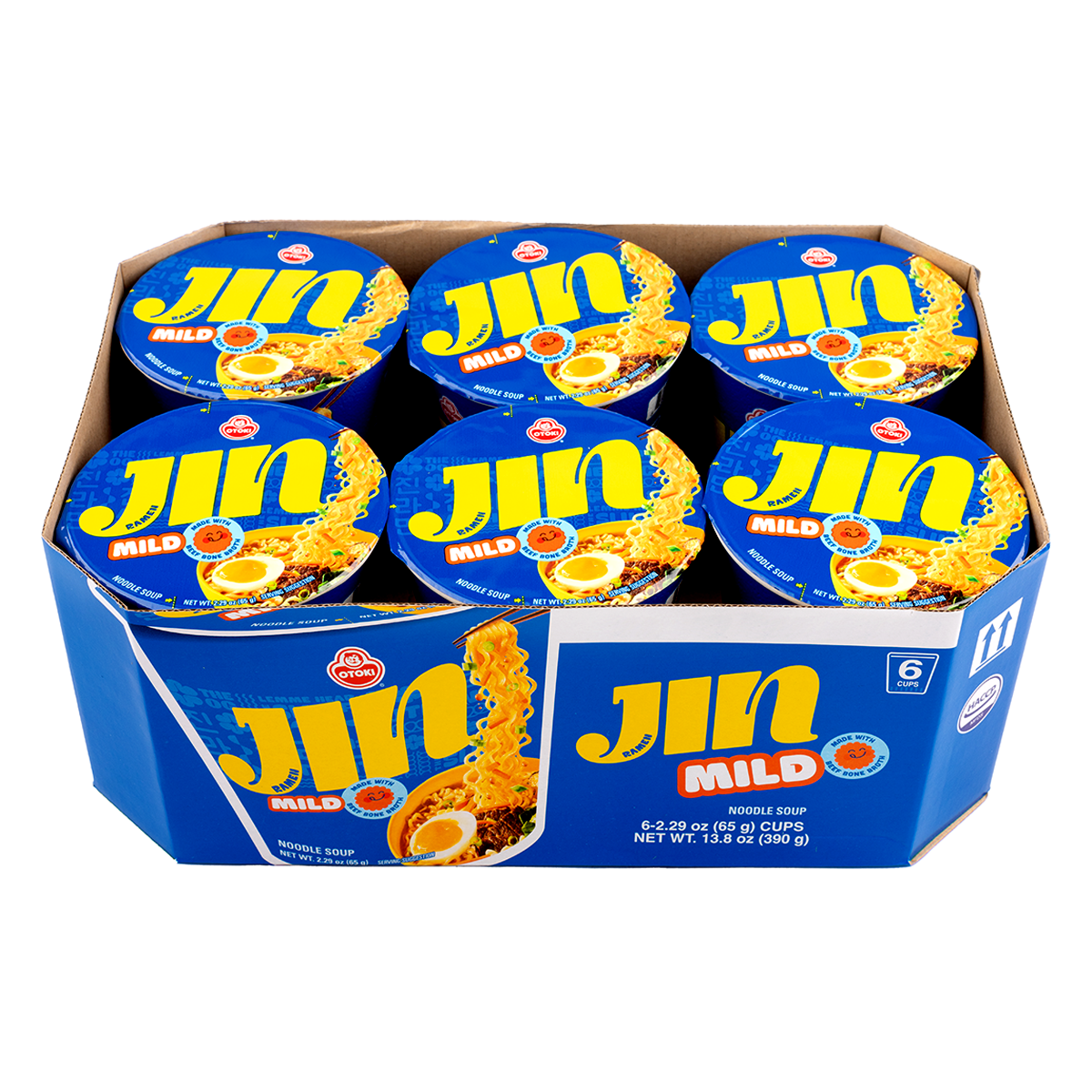 Otoki Jin Ramen Mild Cup 65g*6 390 g