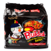 Samyang Buldak Ramen Black, Hot Chicken Flavor 140 g*5 each