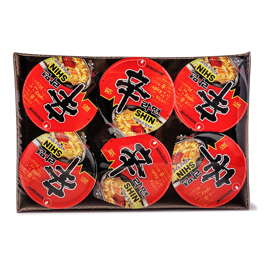 Nongshim Shin Classic Ramen Cup 75 g*6 each