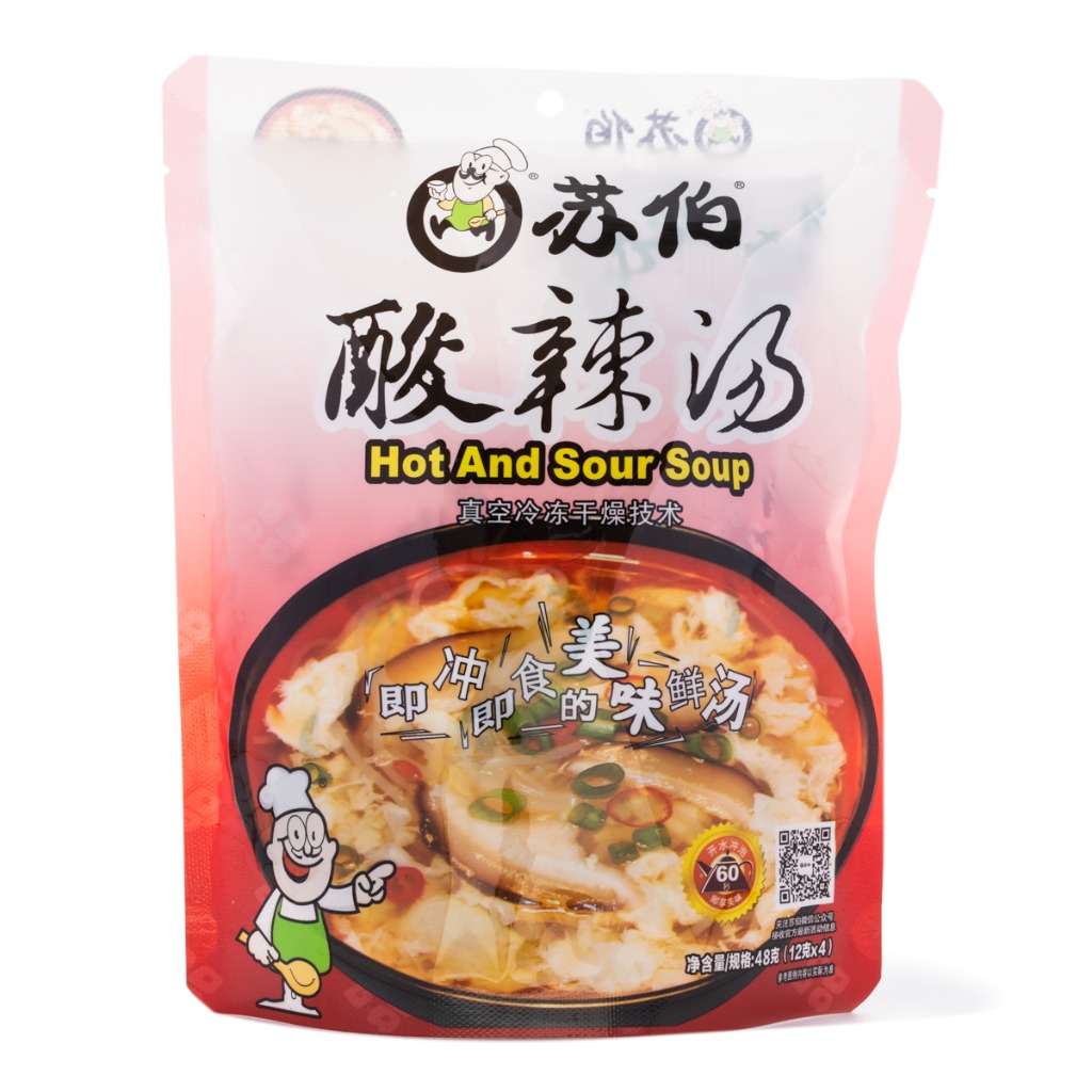 Subo Hot and Sour Egg Soup 4pks 48 g