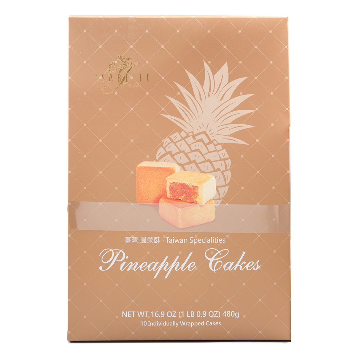 Isabelle Taiwan Specialties Pineapple Cakes 10ct 480 g