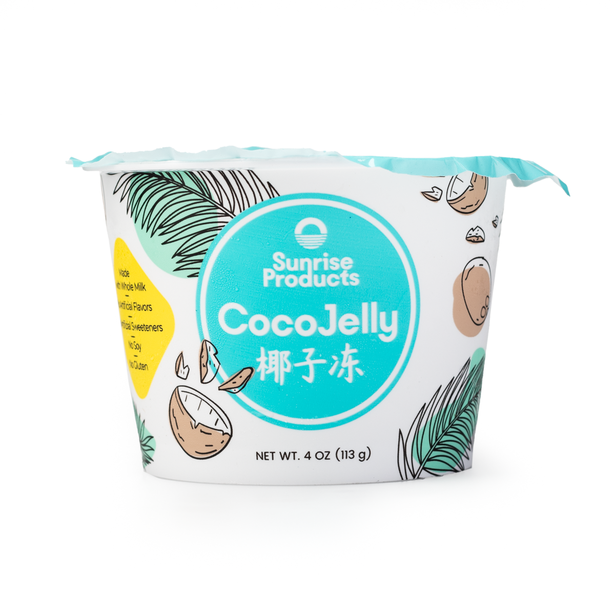 Sunrise Coconut Jelly 4 oz