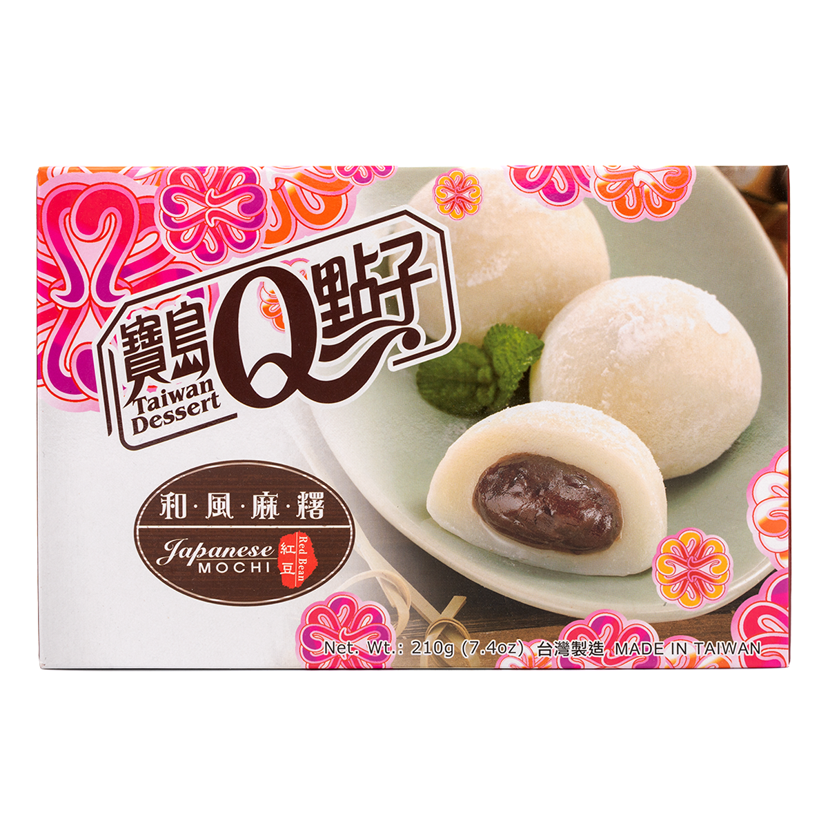 Royal Family Taiwan Dessert Red Bean Mochi 210 g