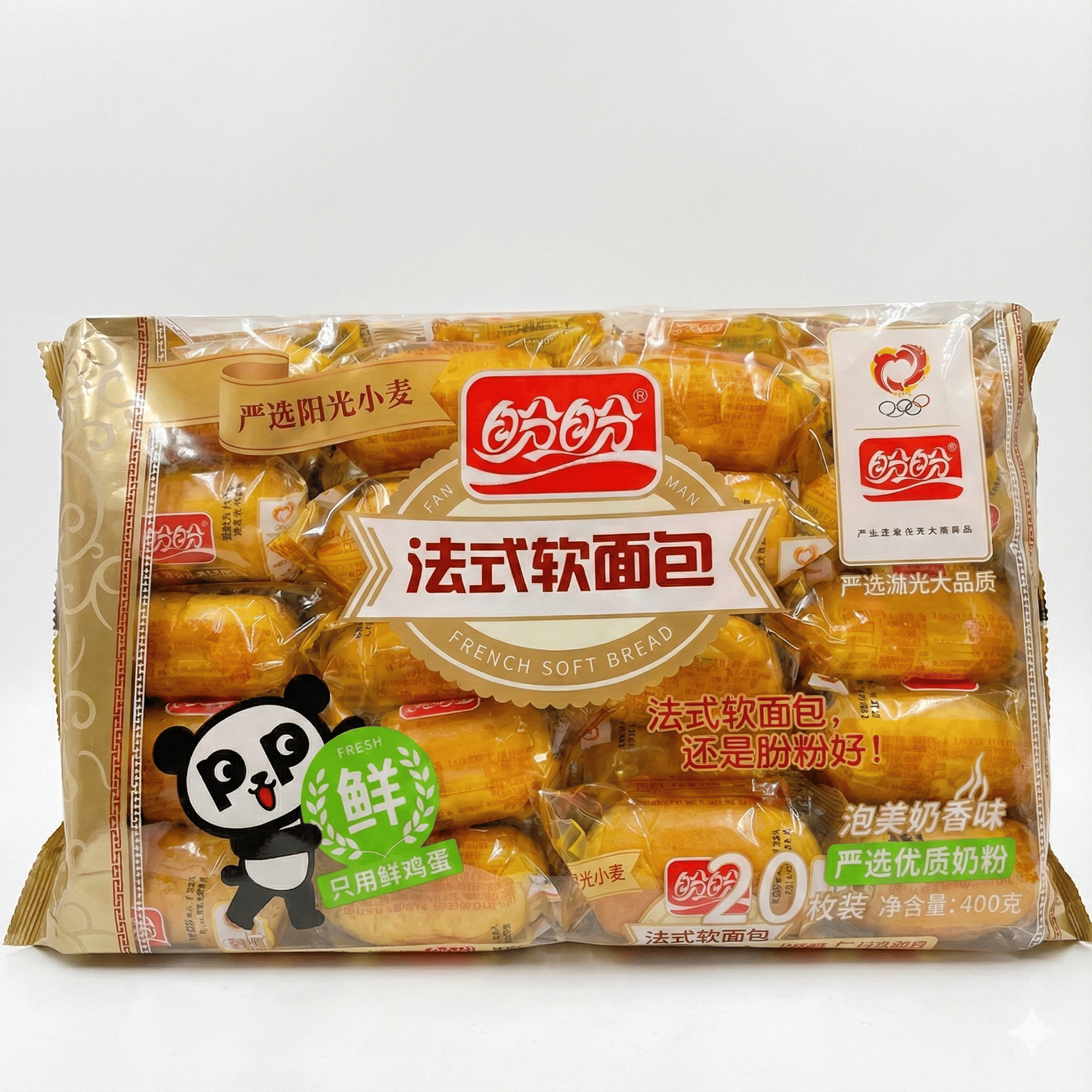 Pan Pan French Soft Cream Bread 400 g