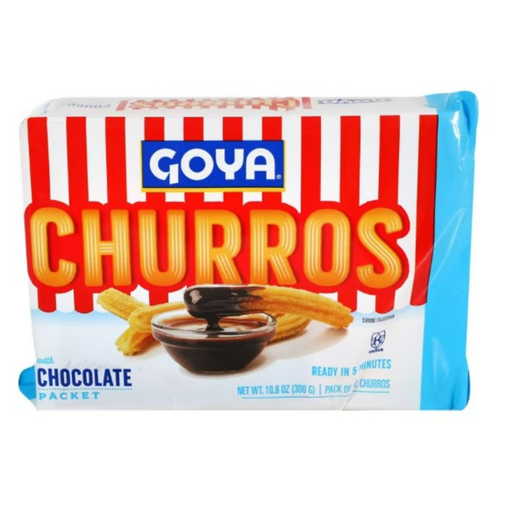 Goya Churros with Chocolate Packet 10.6 oz
