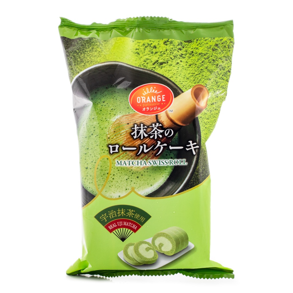 Orange Swiss Roll Matcha flavor 160 g
