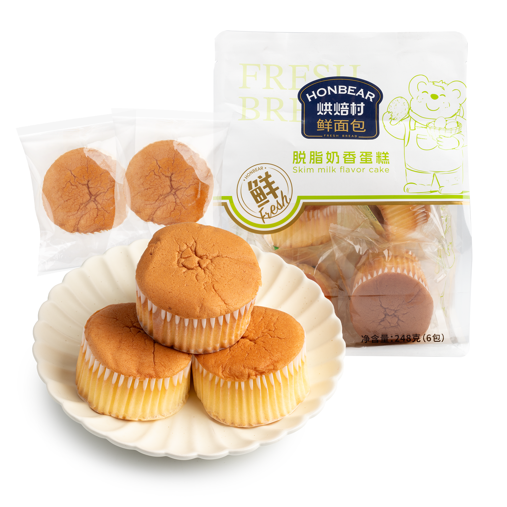 Honbear Cake  248g 248 g