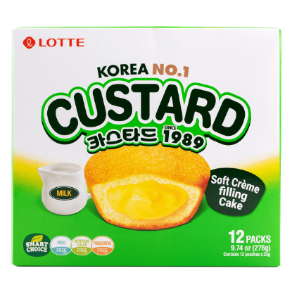 Lotte Custard Cream Cake 276 g
